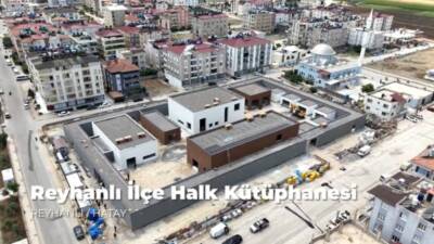 Hatay Valisi Mustafa Masatlı, Reyhanlı ilçesi Yeni Mahalle’de yapımı süren