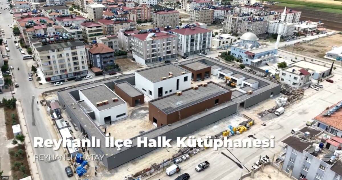 Hatay Valisi Mustafa Masatlı, Reyhanlı ilçesi Yeni Mahalle’de yapımı süren