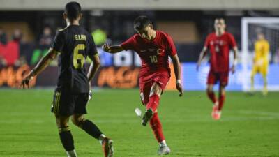   A Milli Futbol Takımı, ABD kampı kapsamında oynadığı ikinci