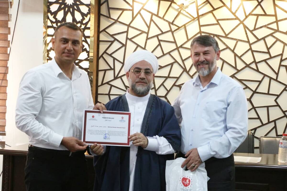 Hatay İl Müftülüğü, Afrin’de 7 yıl boyunca görev yapan din