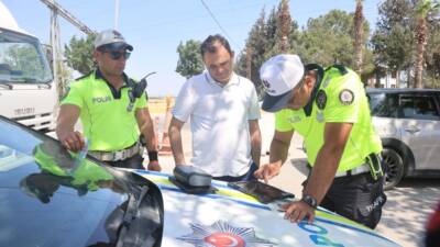 Kurban Bayramı öncesinde Hatay’da trafik güvenliğini artırmak amacıyla, Emniyet Müdürlüğü