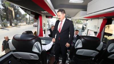 Kurban Bayramı öncesi Hatay’a şehir dışından gelen ziyaretçiler, kent girişinde