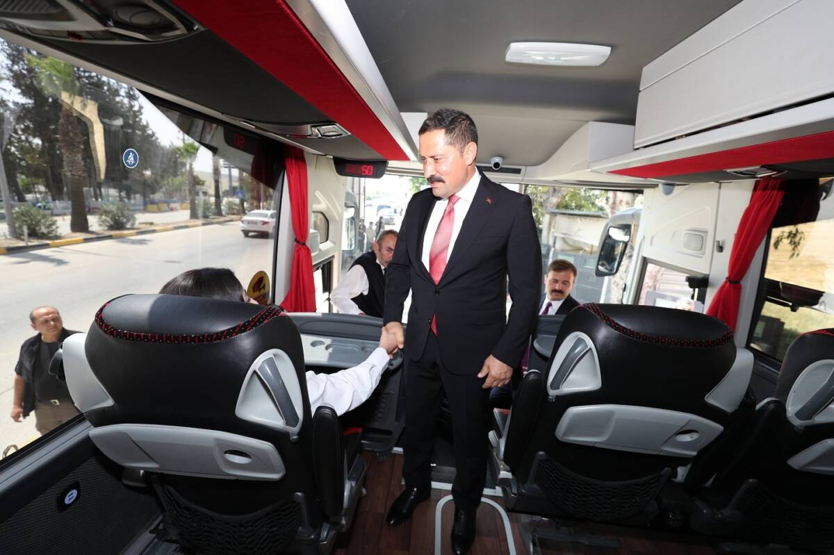 Kurban Bayramı öncesi Hatay’a şehir dışından gelen ziyaretçiler, kent girişinde