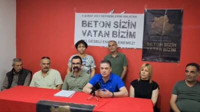 CHP Hatay Milletvekili Servet Mullaoğlu, “Beton Sizin, Vatan Bizim” belgeseline