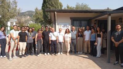 Hatay Mustafa Kemal Üniversitesi (MKÜ) Tıp Fakültesi’nin son sınıf öğrencileri