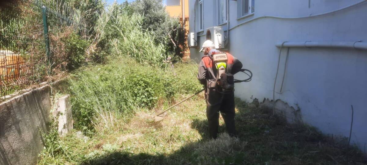 Antakya Belediyesi, kent genelindeki park ve yeşil alanlarda bakım ve