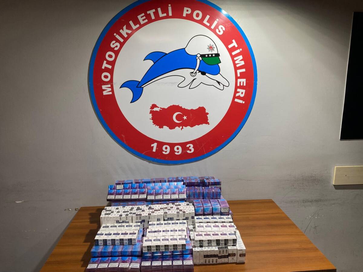 Hatay Emniyet Müdürlüğü ekipleri, İskenderun ilçesinde kaçakçılık faaliyetlerine karşı yürüttükleri