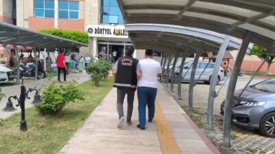 Hatay Emniyet Müdürlüğü ekipleri, hakkında kesinleşmiş hapis cezası bulunan Y.K.’yi
