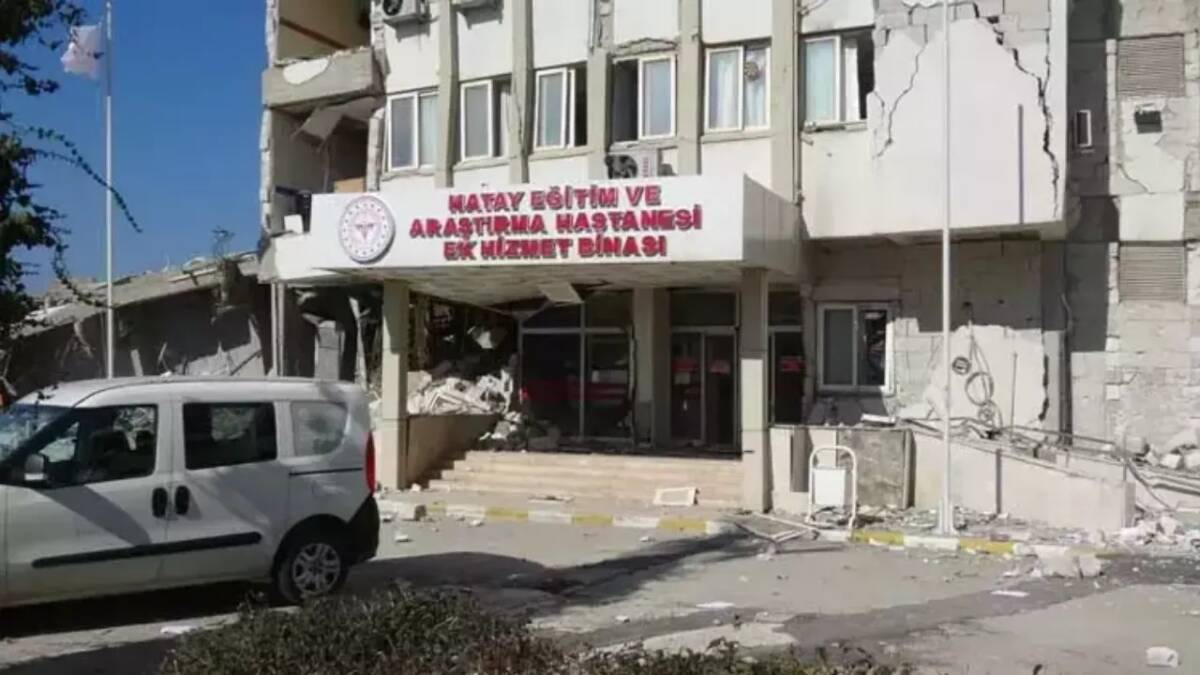 Hatay Eğitim ve Araştırma Hastanesi’nin çökmesiyle 68 kişinin hayatını kaybettiği