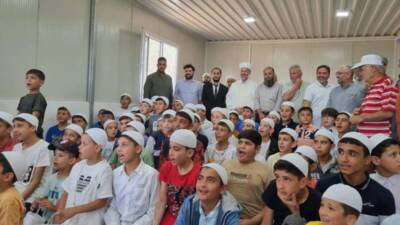 Hatay İl Müftüsü Mevlüt Topçu, geçtiğimiz hafta içinde gittiği Suriye’nin