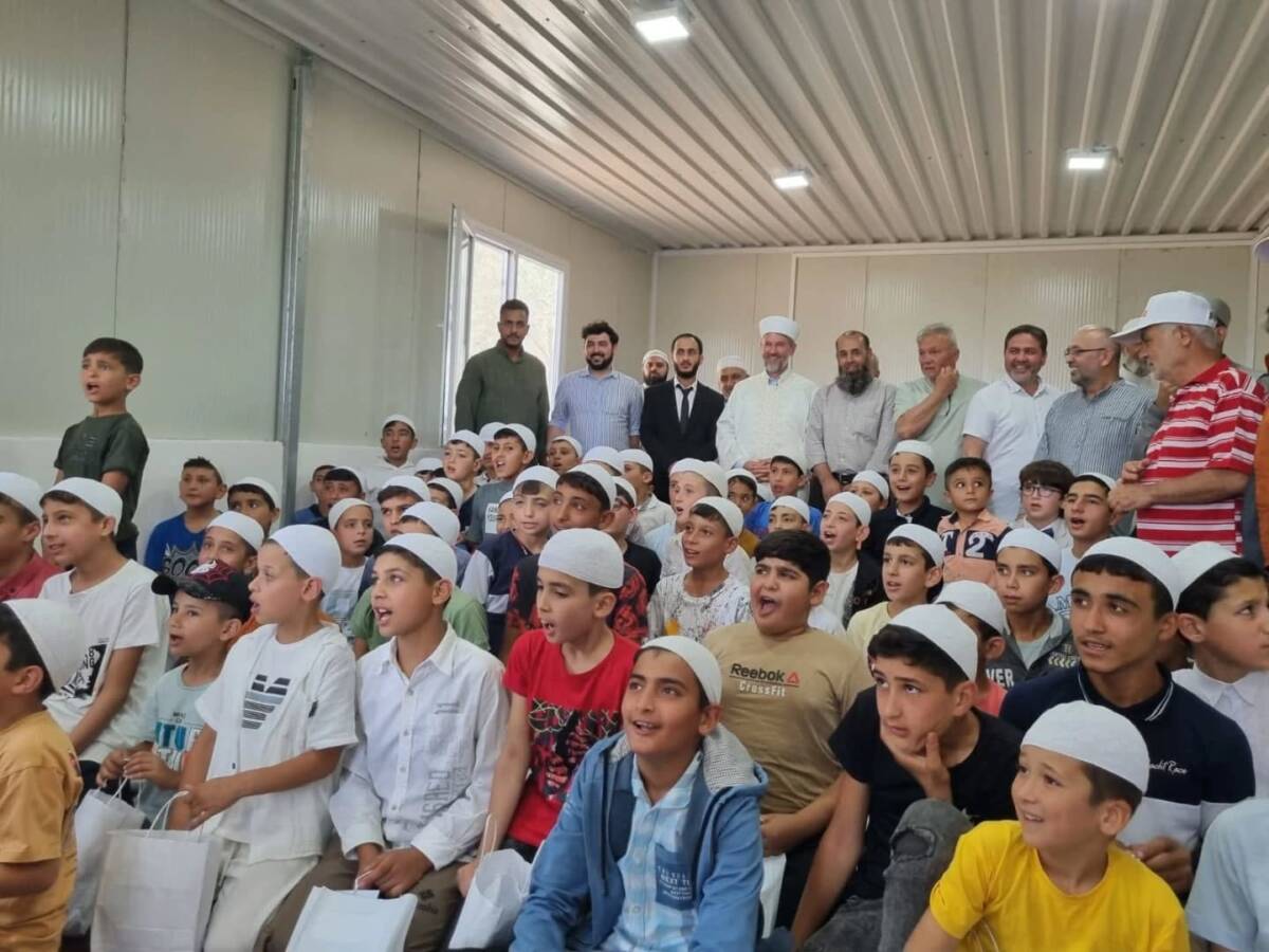 Hatay İl Müftüsü Mevlüt Topçu, geçtiğimiz hafta içinde gittiği Suriye’nin