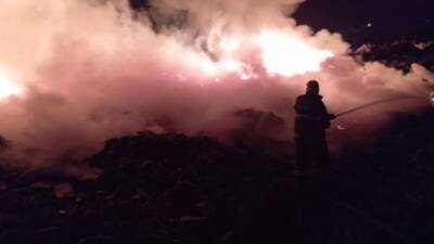 Hatay’ın Samandağ ilçesine bağlı Yeşilada Mahallesi’nde bulunan vahşi depolama alanında