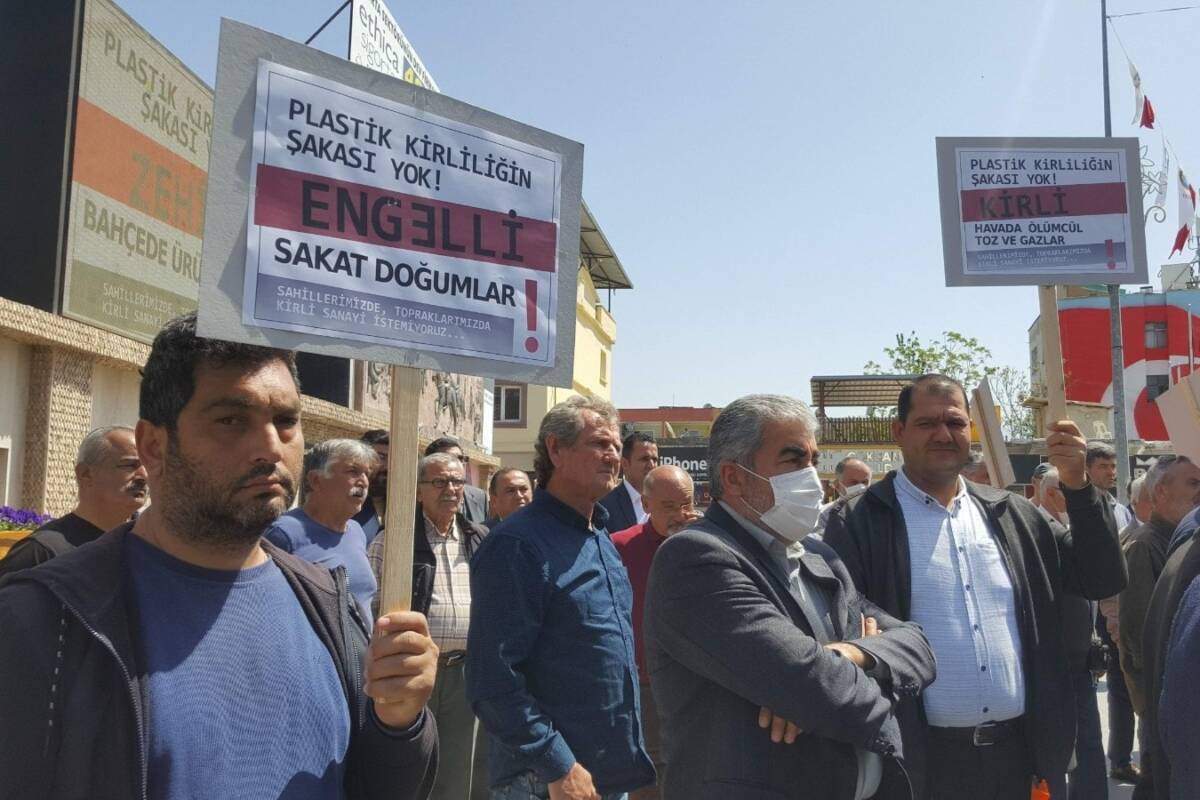 Hatay’ın Erzin ilçesine bağlı Burnaz Plajı’nda kurulması planlanan Polipropilen Tesisi,