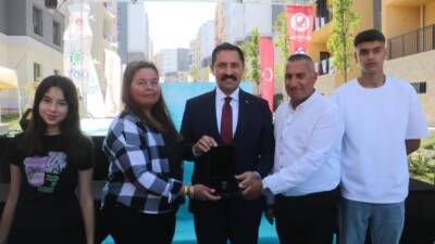 Hatay’da Cumhurbaşkanı Recep Tayyip Erdoğan’ın video konferans yoluyla katılımıyla gerçekleşen