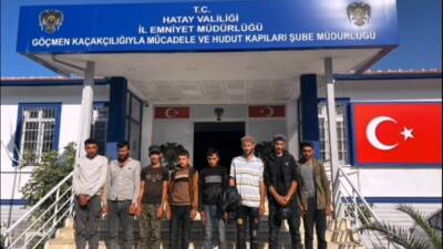 Hatay Emniyet Müdürlüğü ekipleri, Göçmen Kaçakçılığıyla Mücadele kapsamında 17 Haziran