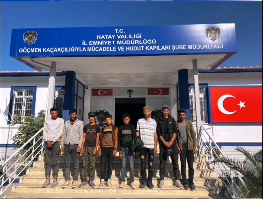 Hatay Emniyet Müdürlüğü ekipleri, Göçmen Kaçakçılığıyla Mücadele kapsamında 17 Haziran