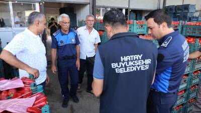 Hatay Büyükşehir Belediyesi (HBB), il genelinde gıda güvenliği ve tüketici