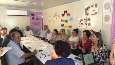 Hatay’ın Samandağ ilçesinde kadınların öncülüğünde yürütülen afet hazırlık projesi, mahalle