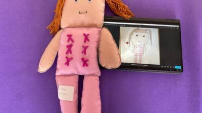 Hatay’ın Yayladağı ilçesinde yaşayan depremzede çocukların çizdiği hayal kahramanları, Akdeniz