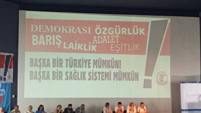 Hatay Tabip Odası Başkanı Dr. Sevdar Yılmaz, hafta sonunda Ankara’da