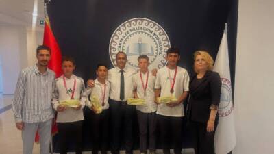 Yozgat’ta düzenlenen Türkiye Okullar Arası Güreş Şampiyonası Aba Güreş Dalı