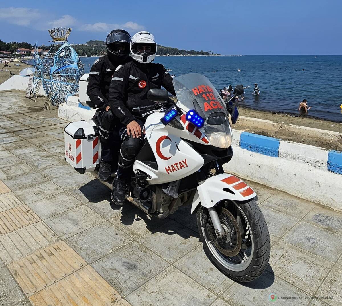 Hatay’ın Arsuz ilçesinde, yaz aylarında artan nüfus ve trafik yoğunluğuna
