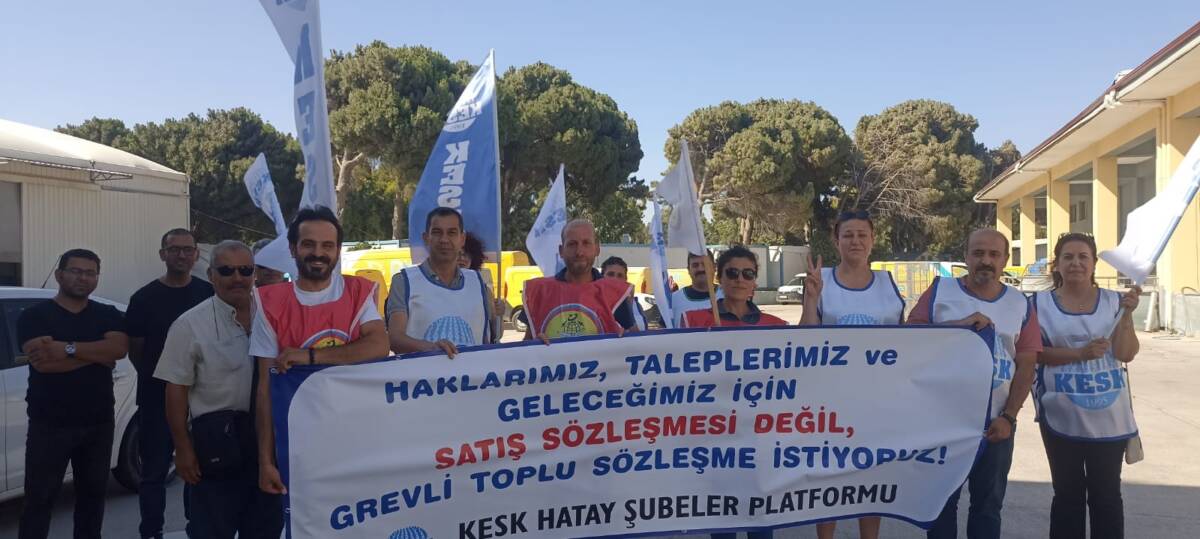 KESK’e bağlı Basın Yayın İletişim ve Posta Emekçileri Sendikası (Haber-Sen),