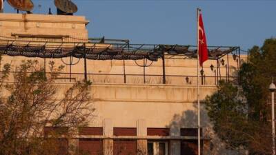 Şam’daki Türkiye Büyükelçiliği, bölgedeki askeri gelişmeler nedeniyle hava trafiğinin aksaması