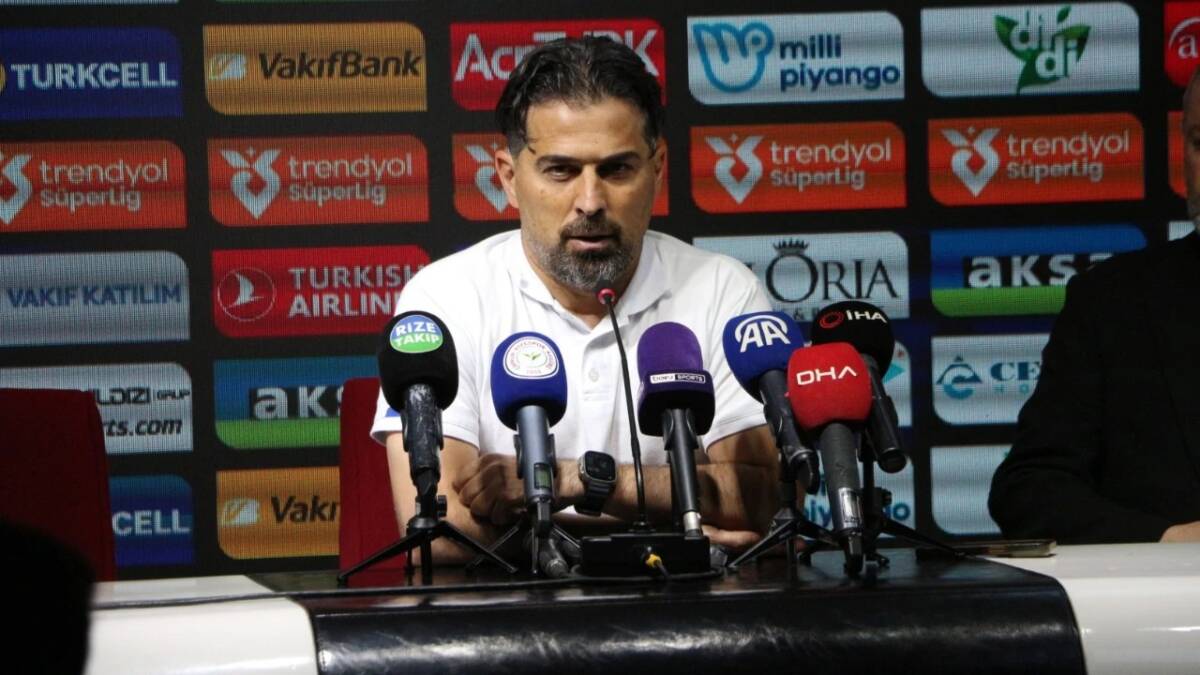 Trendyol Süper Lig’in 38. ve son haftasında sahasında Atakaş Hatayspor’u