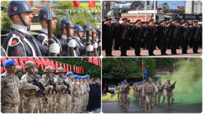 Hatay’ın İskenderun ilçesinde, Jandarma Teşkilatının 186. kuruluş yıl dönümü düzenlenen