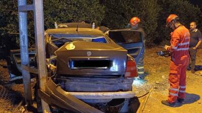 Hatay’ın Dörtyol ilçesinde meydana gelen trafik kazasında bir otomobil sürücüsü