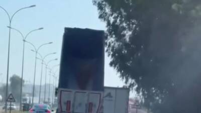 Antakya - Kırıkhan çevreyolu Topboğazı mevkiinde ilginç bir olay yaşandı.