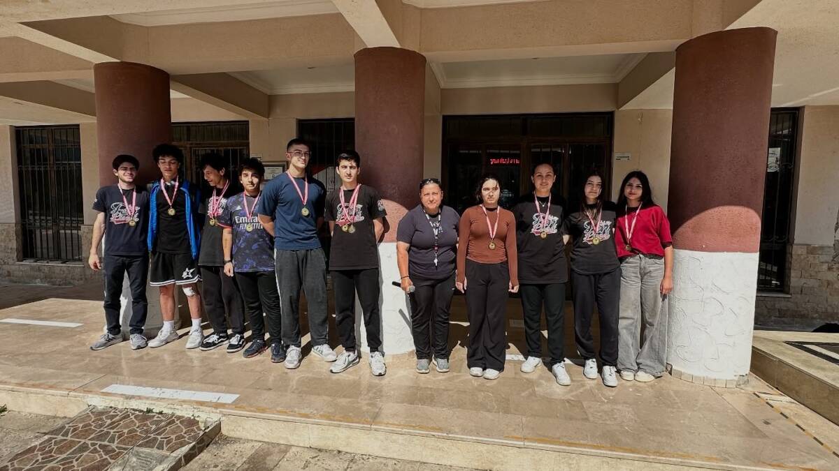 Hatay Fen Lisesi'nde düzenlenen 2. Dönem Masa Tenisi Turnuvası sona