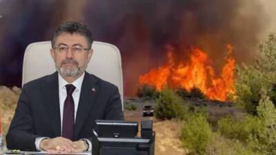   Tarım ve Orman Bakanı Yumaklı, yangınlara ilişkin son durumu