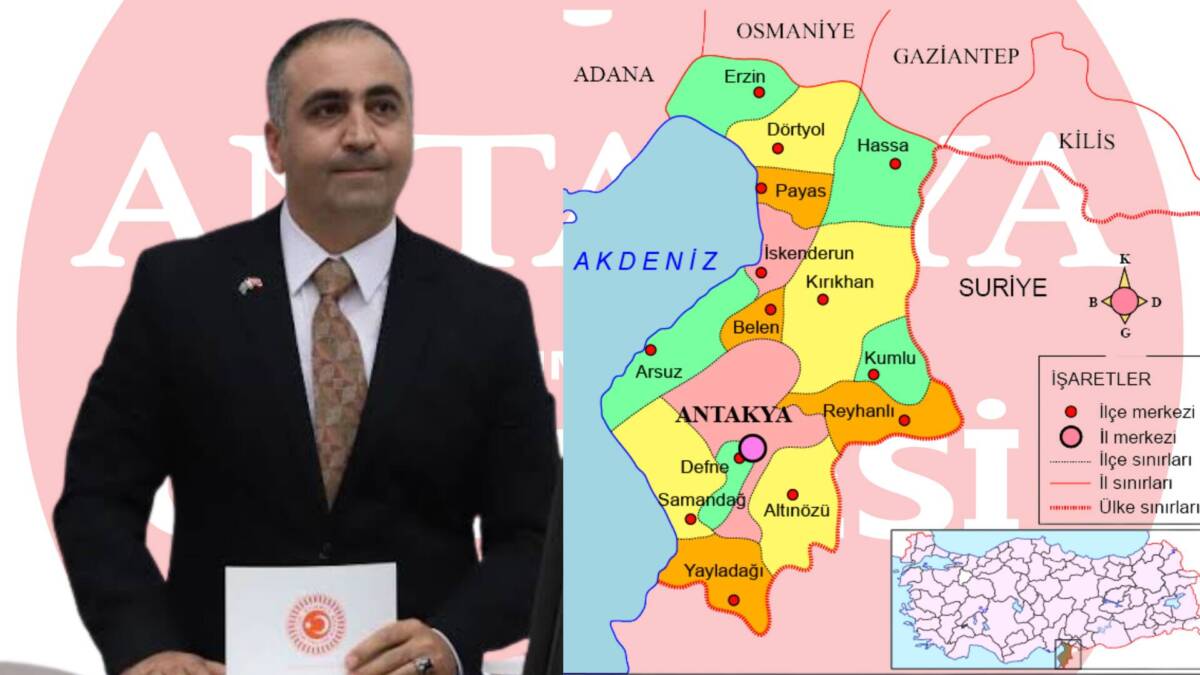 MHP Hatay Milletvekili Lütfi Kaşıkçı, Erzin ve Dörtyol’un Osmaniye’ye bağlanması