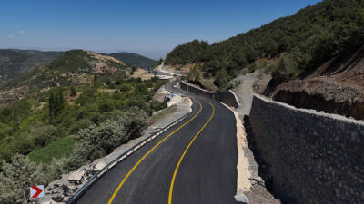 Hatay Büyükşehir Belediyesi tarafından yapımı tamamlanan Serinyol–Madenli Yolu, 26 Temmuz