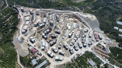 Samandağ’da Evvel Temmuz Kültür Sanat Festivali’nin kapanışında, ilçede deprem sonrası