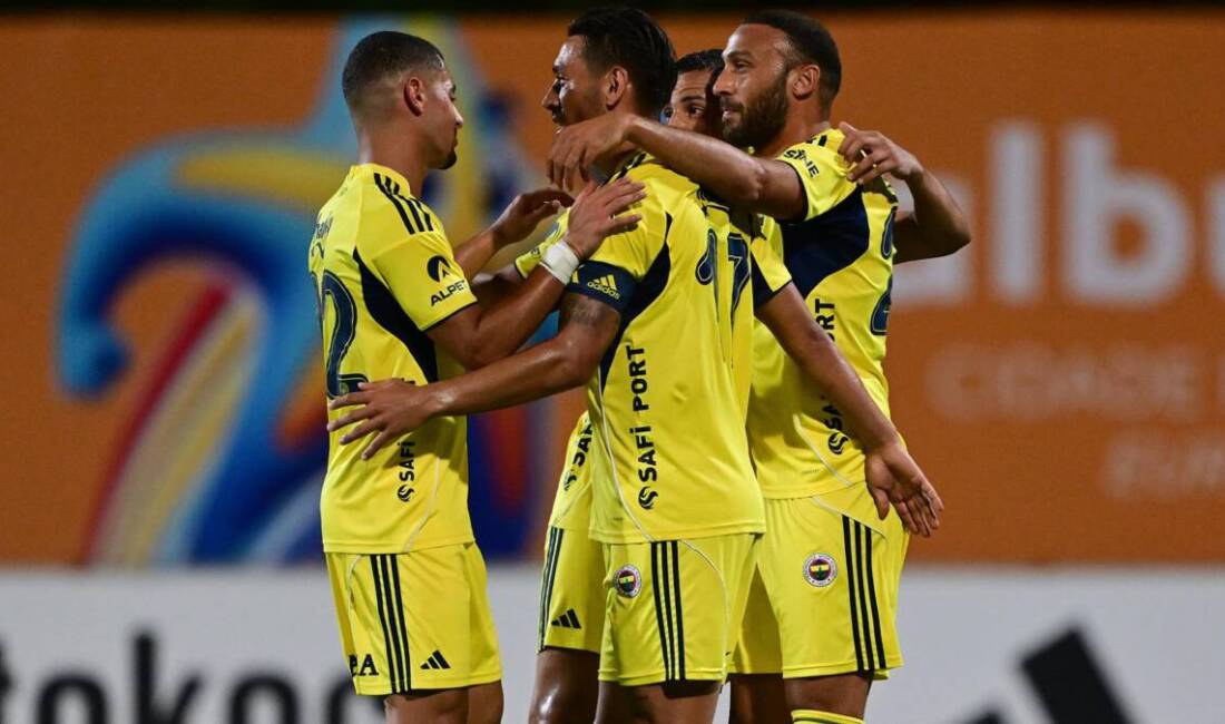 Fenerbahçe, hazırlık maçında Portekiz 2. lig ekiplerinden Uniao de Leiria’yı