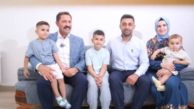 Hatay Valisi Mustafa Masatlı, yerinde kentsel dönüşüm projesi kapsamında inşa edilen