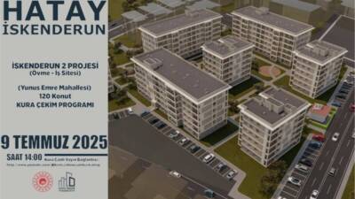 Hatay’ın İskenderun ilçesinde, Yunus Emre Mahallesi’nde hayata geçirilen İskenderun 2