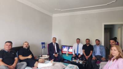 Geçtiğimiz hafta bir kaza geçiren CHP Defne İlçe Yöneticisi Aydın