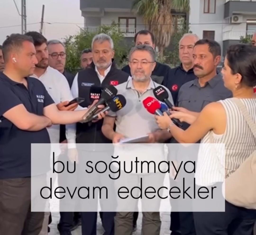 Hatay’ın Antakya ilçesine bağlı Alahan ve Serinyol Mahallesi’nde etkili olan