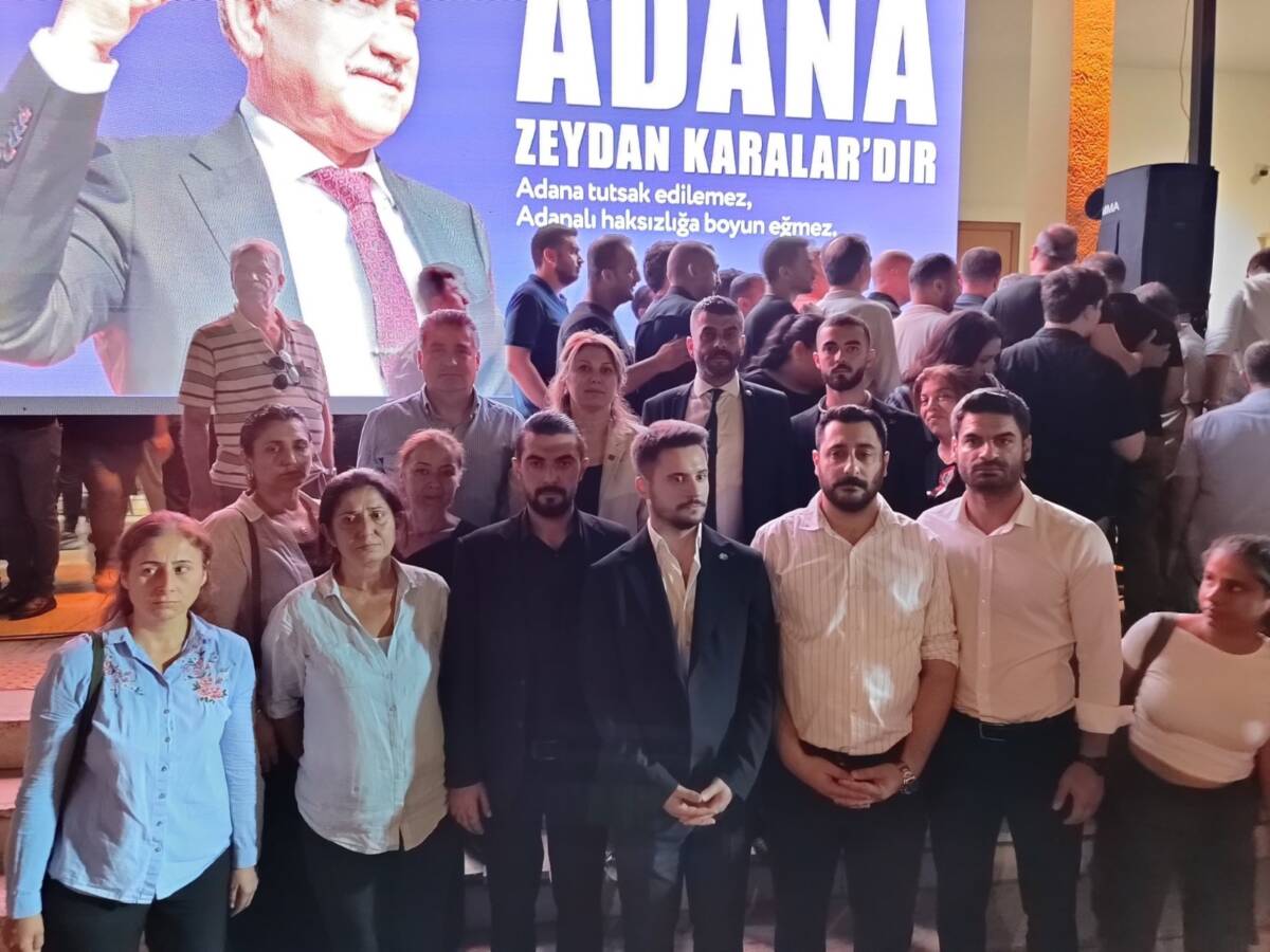 Adana Büyükşehir Belediye Başkanı Zeydan Karalar’ın gözaltına alınmasına CHP Hatay