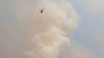 Hatay’ın farklı noktalarında dün başlayan orman yangınlarıyla mücadele devam ediyor.