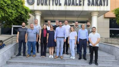   Cumhuriyet Halk Partisi (CHP) Hatay İl Başkanı Hakan Tiryaki,