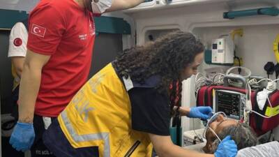 Antakya ve çevresinde iki gündür etkili olan orman yangınları sırasında