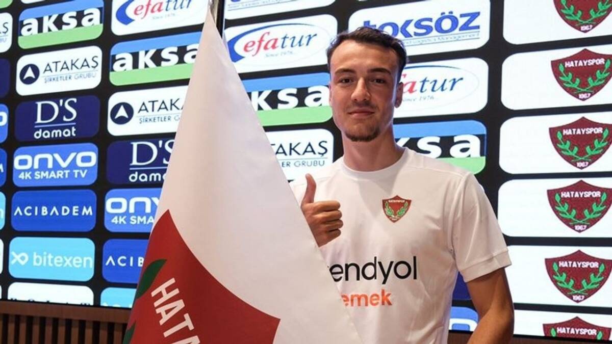 Hatayspor’un Erzurum kamp kadrosunda yer alan genç futbolcu Onur Arı,