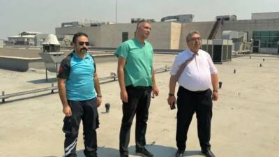 Hatay’ın Antakya ilçesinde çıkan orman yangını sonrası sağlık hizmetlerinin koordinasyonu