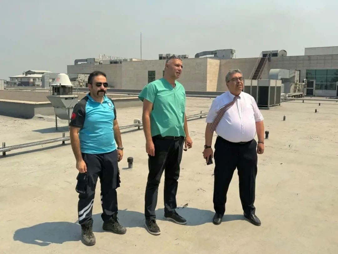 Hatay’ın Antakya ilçesinde çıkan orman yangını sonrası sağlık hizmetlerinin koordinasyonu