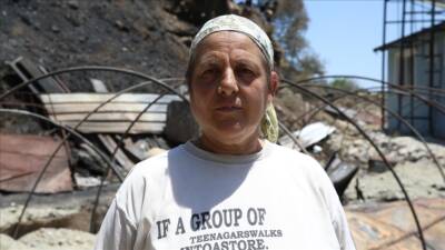 Hatay’da 6 Şubat depreminin ardından yeni evine kavuşmak üzereyken orman